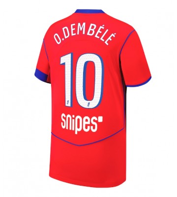 Paris Saint-Germain Ousmane Dembele #10 Tredjetröja 2025-26 Kortärmad